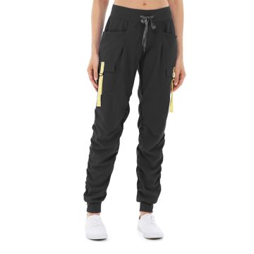 Ida Workout Parachute Pant-28-Black